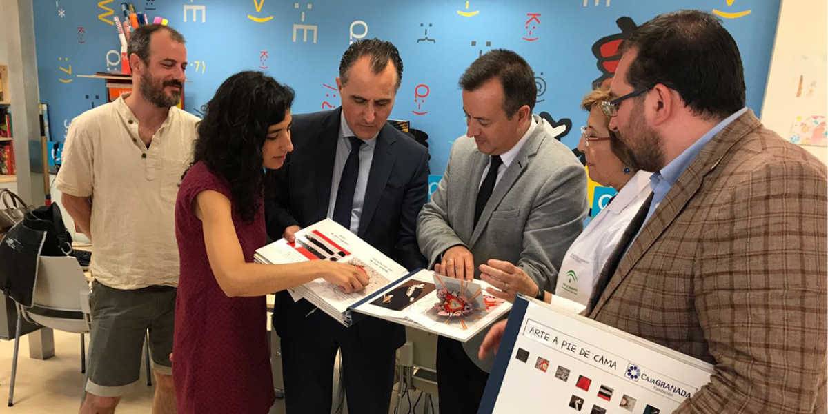 «A pie de cama», programa de CAJAGRANADA para acercar el arte y la cultura a menores hospitalizados