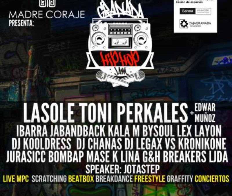 Detalle del cartel del 'Granada Hip Hop Jam'