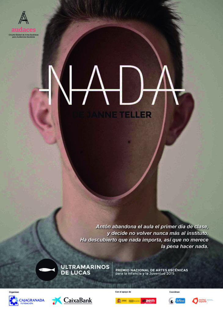 Cartel de la obra teatral 'Nada'