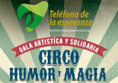 Gala artística y solidaria: Circo, humor y magia