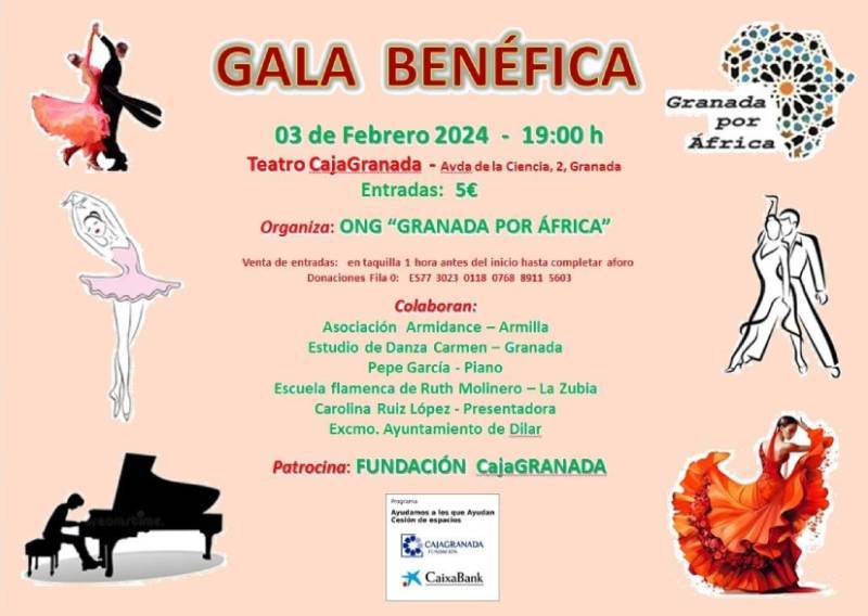 Cartel de la Gala Benéfica 'Granada por África'