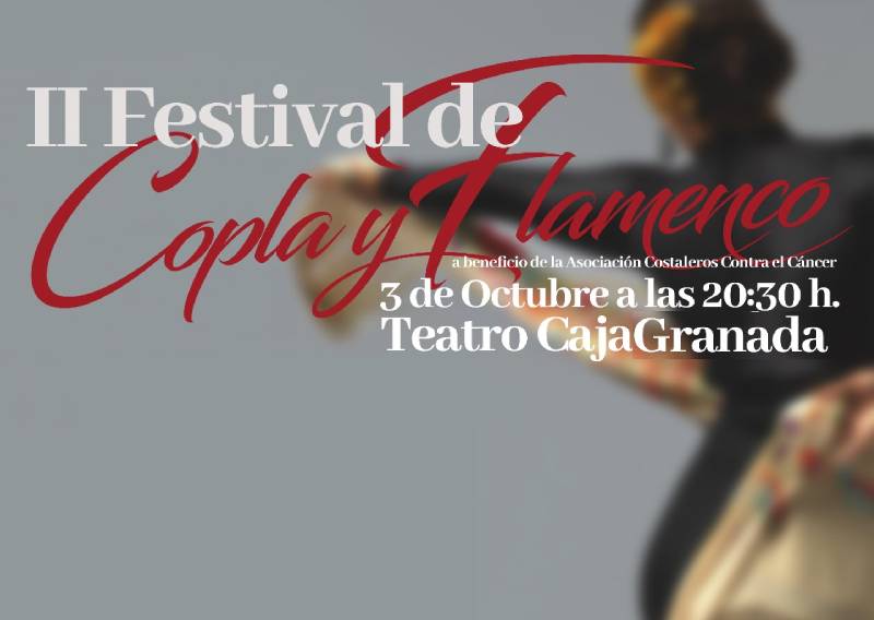 Creatividad del II festival de copla y flamenco