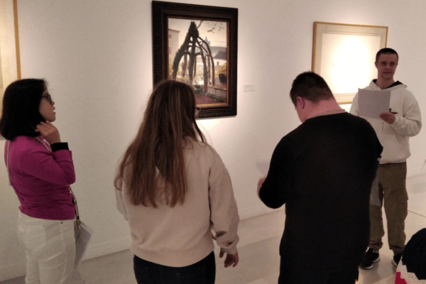 Jóvenes con grandes capacidades para enseñar el arte en el Museo Memoria de Andalucía