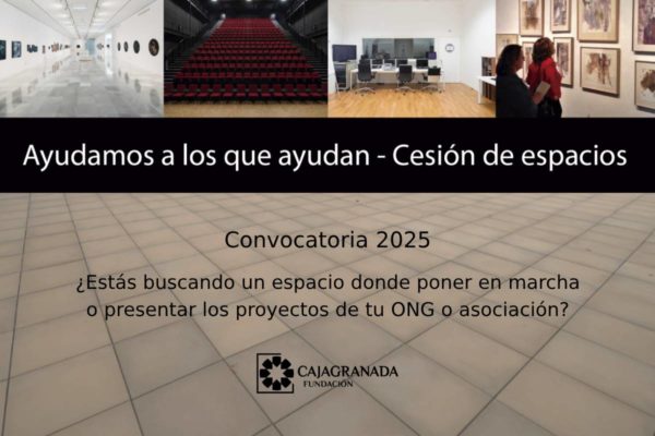 El programa ‘Ayudamos a los que ayudan – Cesión de espacios’ de CajaGranada Fundación impulsa más de 40 proyectos sociales