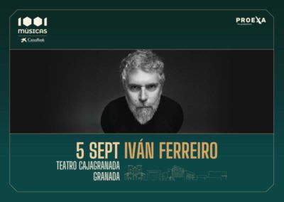 ENTRADAS AGOTADAS – Iván Ferreiro. 1001 Músicas – CaixaBank