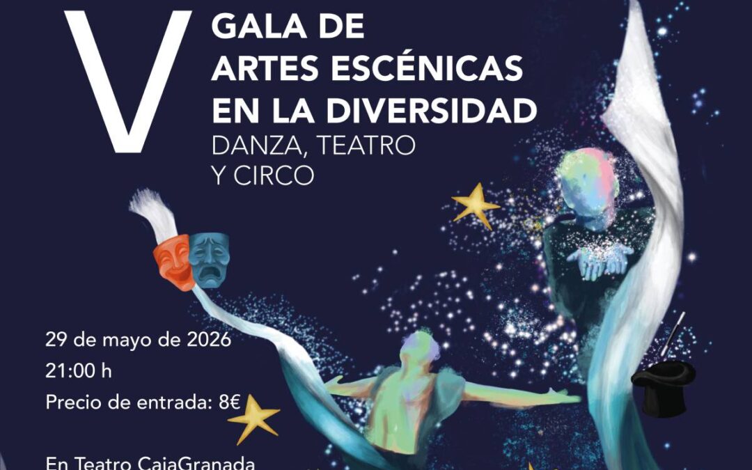 Infografía para la promoción de la V Gala de Artes Escénicas en la Diversidad