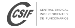 Logotipo CSIF Granada