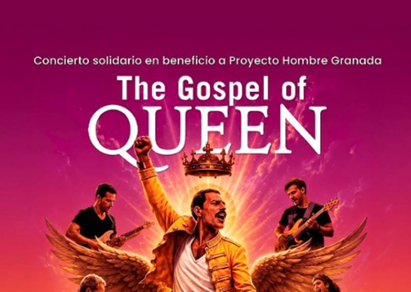 Detalle de la imagen para la promoción del concierto 'The Gospel of Queen'