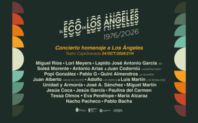 Detalle del cartel para la promoción del concierto 'El eco de Los Ángeles 1976-2026'