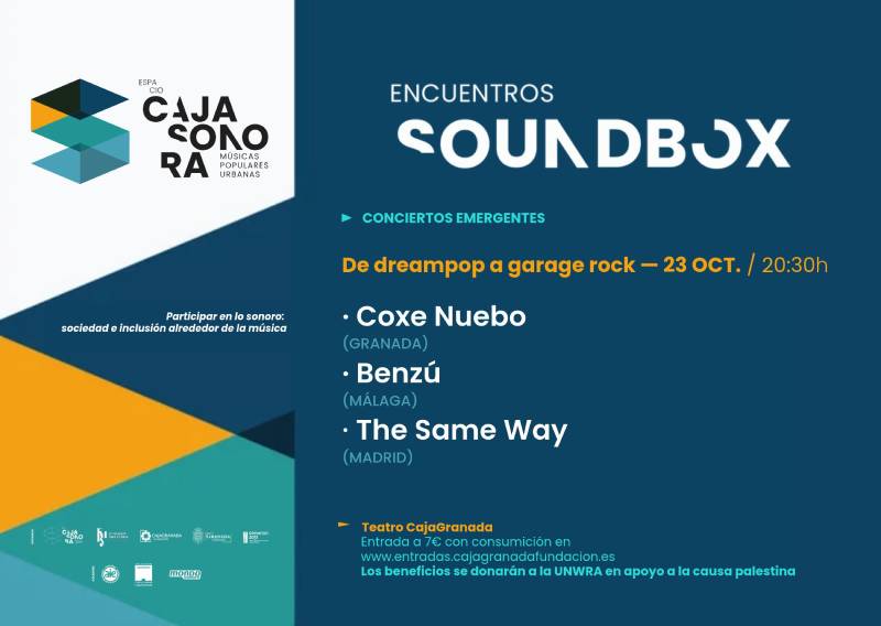 Creatividad para la difusión de la sesión 1 de Encuentros Soundbox 2026