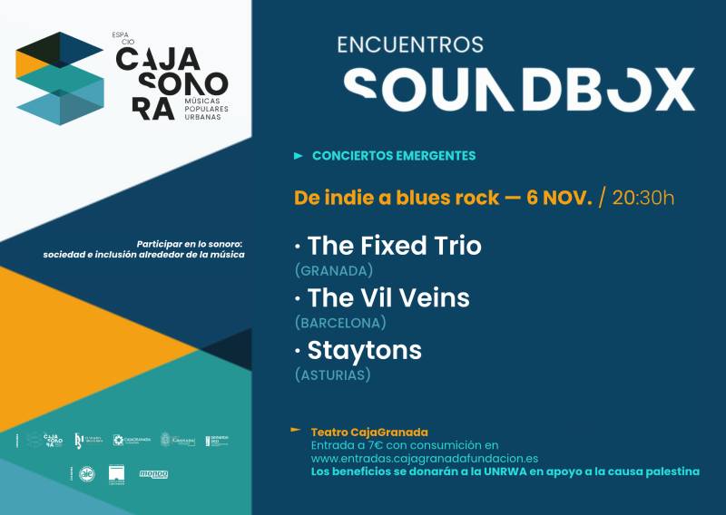 Creatividad para la difusión de 'Encuentros Soundbox. De indie a blues rock'