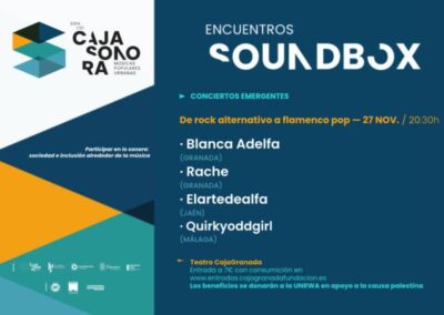 Encuentros Soundbox. De rock alternativo a flamenco pop